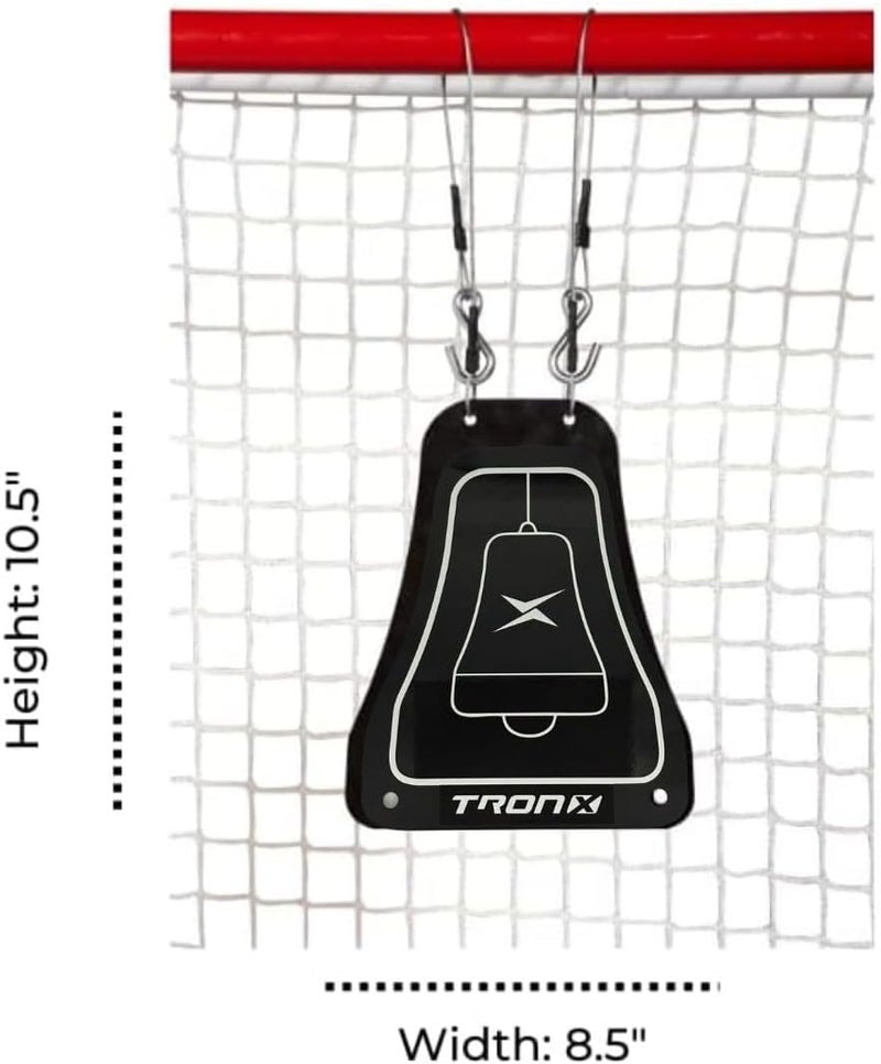TronX Hockey Metal Bell Targets - 2 Pack of Metal Bells - Hockey Net Shooting Targets, Equipment to Help Improve Shot Accuracy for Kids, Teens, Adult Players - Image 3